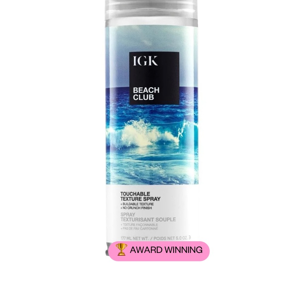 IGK Beach Club Touchable Texture Spray NEW